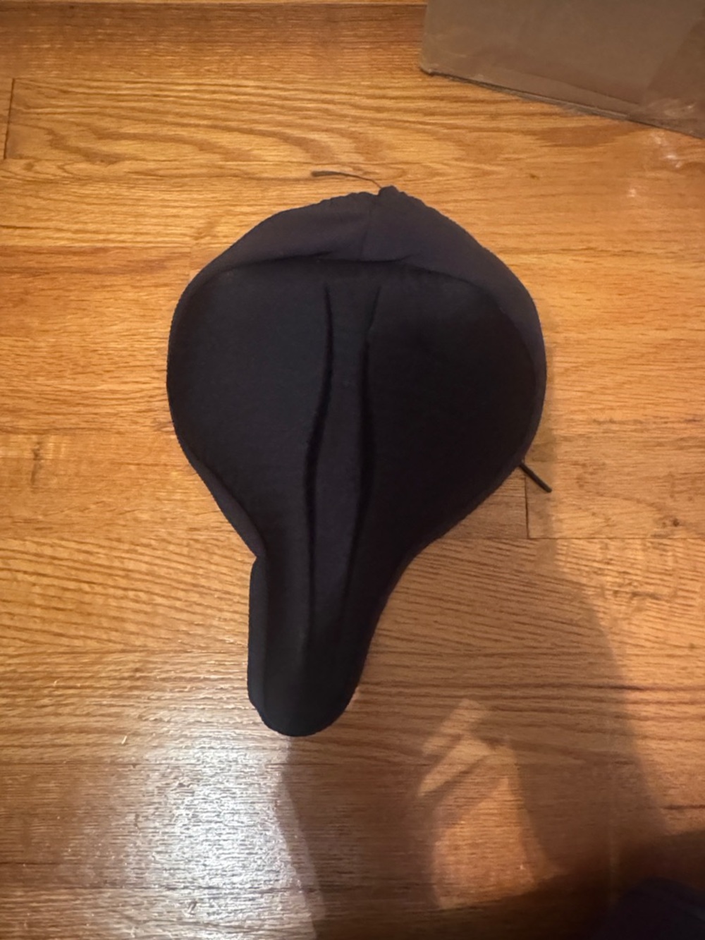 Padded Black Bicycle Seat Cover - Universal Fit